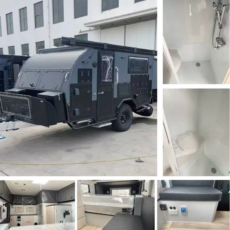 18ft Offroad Caravan / Off Road Camper Trailer Compact Rv For Families