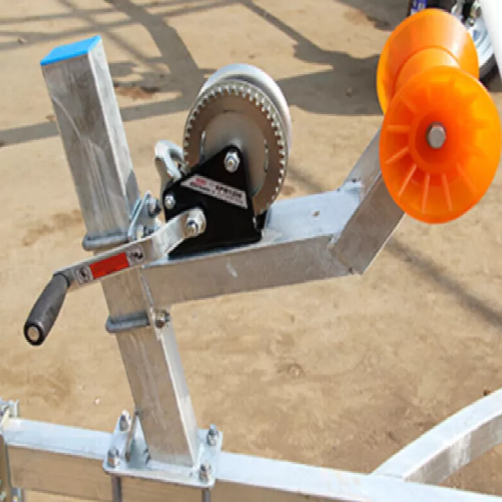 IB360 Galvanized Single Axle Rollers Trailer