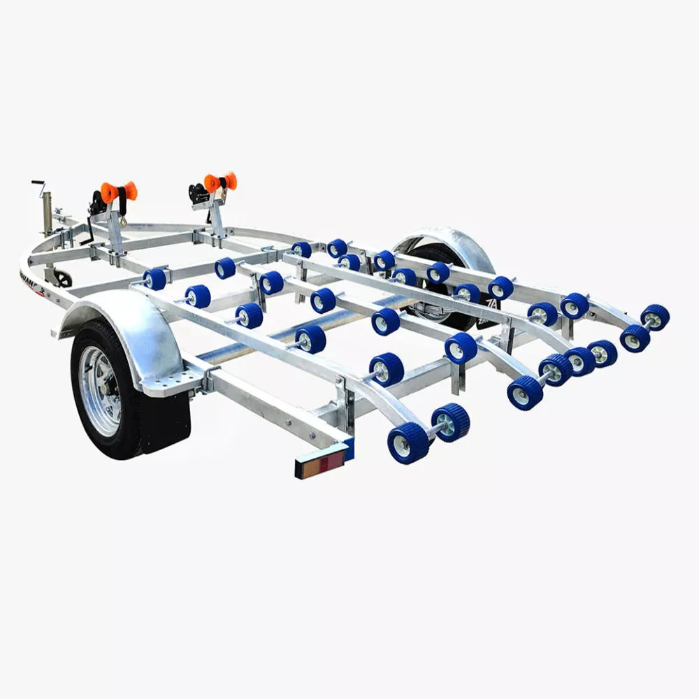 MTT300 single-axis roller trailer for watercraft